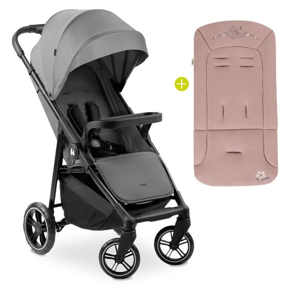 Hauck Buggy Shop N Care incl. Comfort Seat Pad Bambi Rose - Disney - Grey
