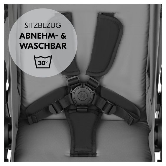 Hauck Buggy Shop N Care incl. Comfort Seat Pad Bambi Rose - Disney - Grey