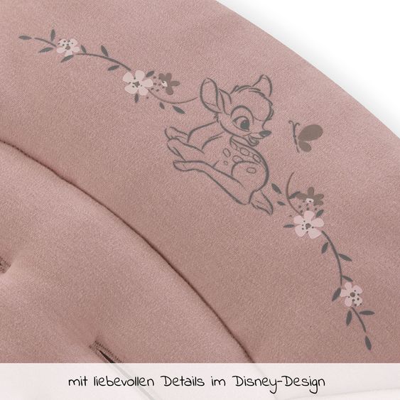 Hauck Buggy Shop N Care incl. Comfort Seat Pad Bambi Rose - Disney - Grey