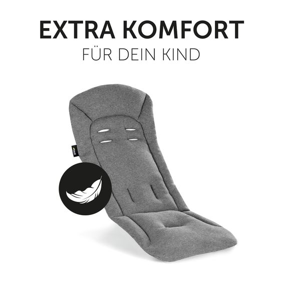 Hauck Passeggino Leggero Shop N Care incl. Comfort Coprisedile - Grigio