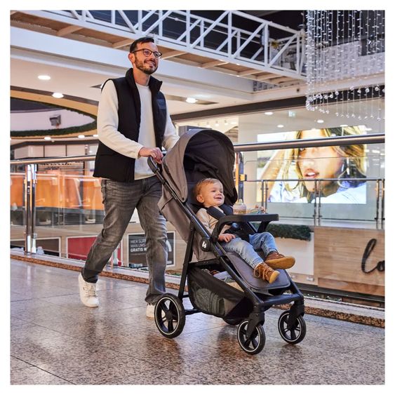 Hauck Passeggino Leggero Shop N Care incl. Comfort Coprisedile - Grigio