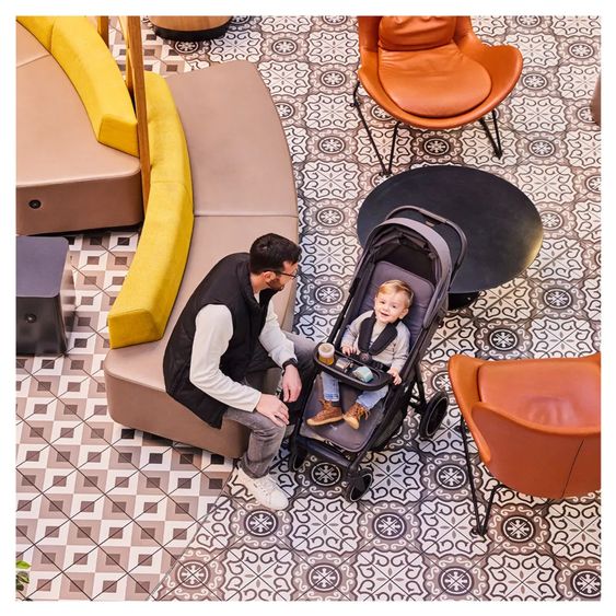 Hauck Passeggino Leggero Shop N Care incl. Comfort Coprisedile - Grigio