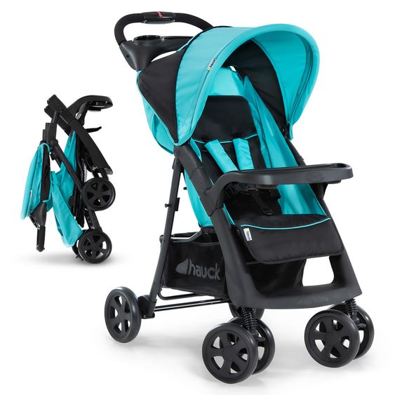Hauck Buggy Shopper Neo II - Caviar Aqua