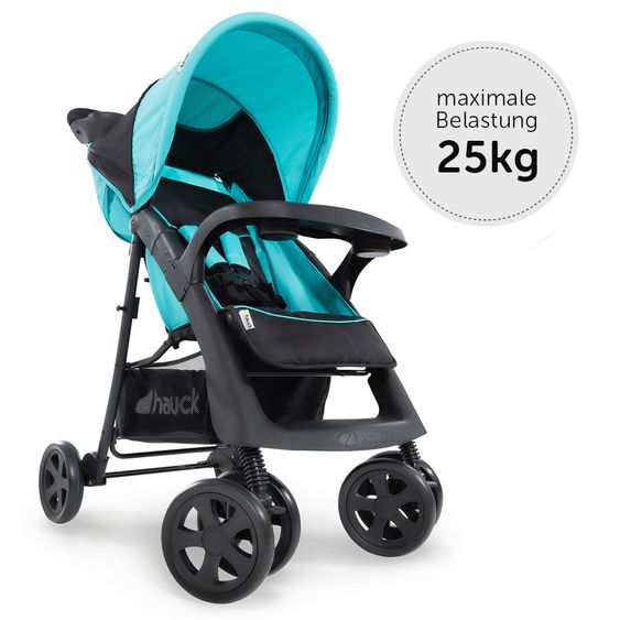 Hauck Buggy Shopper Neo II - Caviar Aqua