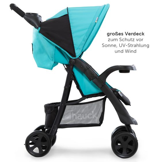 Hauck Buggy Shopper Neo II - Caviar Aqua