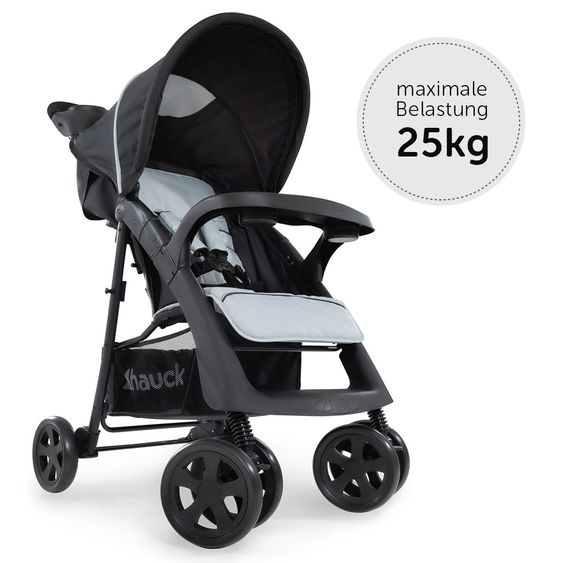 Hauck Buggy Shopper Neo II - Caviar Stone