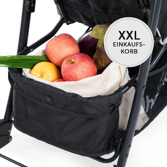 Hauck Buggy Shopper Neo II - Caviar Stone