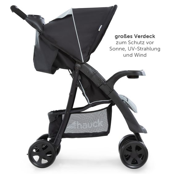Hauck Buggy Shopper Neo II - Caviar Stone