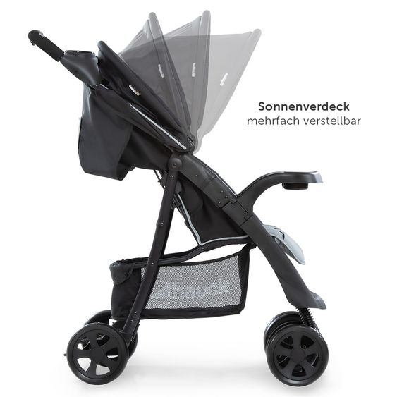 Hauck Buggy Shopper Neo II - Caviar Stone