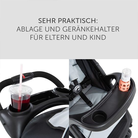 Hauck Buggy Shopper Neo II - Caviar Stone