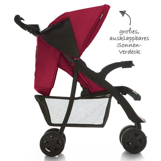 Hauck Buggy Shopper Neo II - Caviar Tango