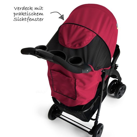Hauck Buggy Shopper Neo II - Caviar Tango