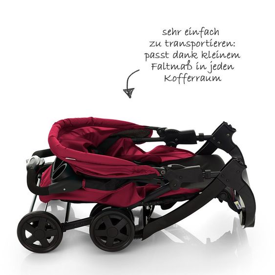 Hauck Buggy Shopper Neo II - Caviar Tango