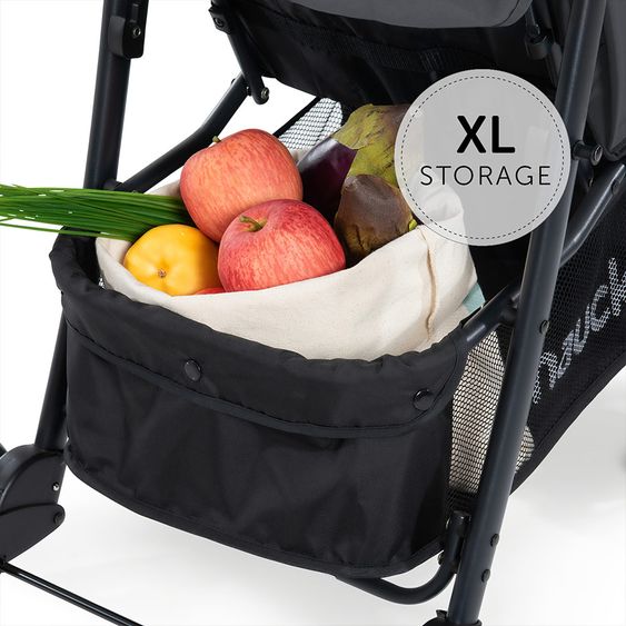 Hauck Buggy Shopper Neo II - Melange Grey / Charcoal