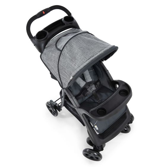 Hauck Buggy Shopper Neo II - Melange Grey / Charcoal