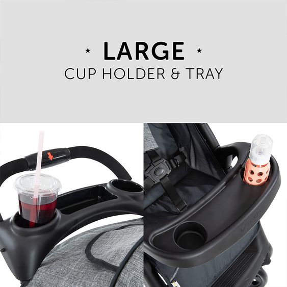 Hauck Buggy Shopper Neo II - Melange Grey / Charcoal