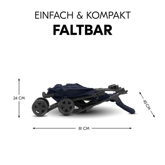 Hauck Buggy Sport - Dark Blue