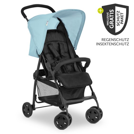 Hauck Buggy Sport inkl. Schutzpaket - Blue