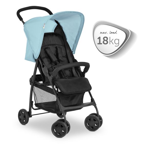 Hauck Buggy Sport inkl. Schutzpaket - Blue