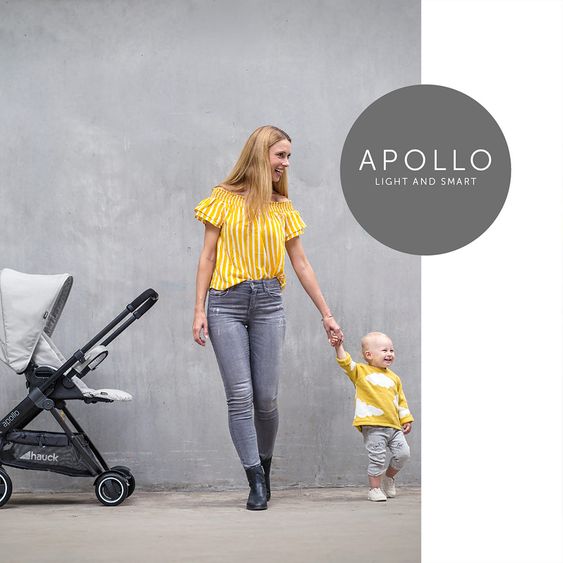 Hauck Buggy & Sportwagen Apollo (bis 25 kg belastbar) - Lunar