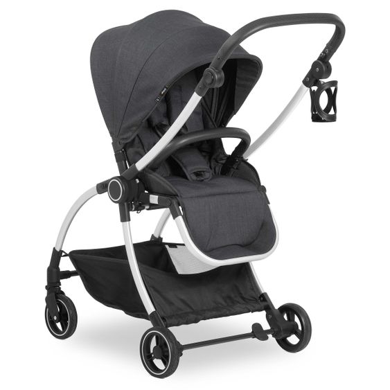 Hauck Buggy & Sportwagen Colibri (bis 25 kg belastbar) - Melange Black