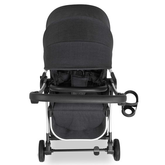 Hauck Buggy & Sportwagen Colibri (bis 25 kg belastbar) - Melange Black