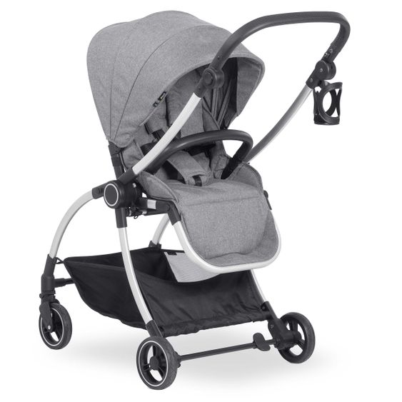 Hauck Buggy & Sportwagen Colibri (bis 25 kg belastbar) - Melange Grey