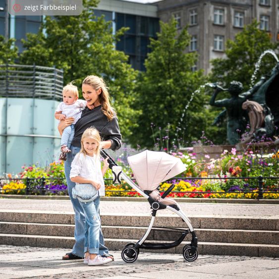 Hauck Buggy & Sportwagen Colibri (bis 25 kg belastbar) - Melange Grey