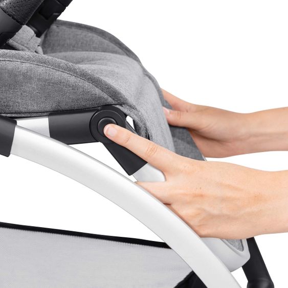 Hauck Buggy & Sportwagen Colibri (bis 25 kg belastbar) - Melange Grey