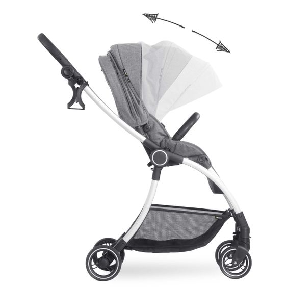 Hauck Buggy & Sportwagen Colibri (bis 25 kg belastbar) - Melange Grey