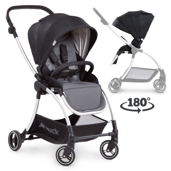 Hauck Buggy & Sportwagen Eagle 4S (bis 25 kg belastbar) - Black Grey