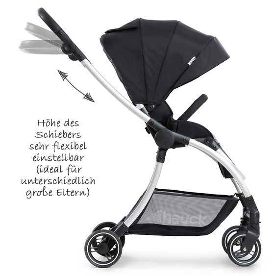 Hauck Buggy & Sportwagen Eagle 4S (bis 25 kg belastbar) - Black Grey