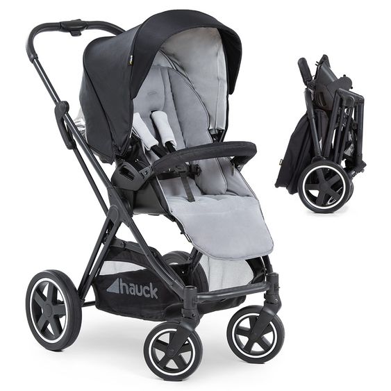 Hauck Buggy & Sportwagen Mars (bis 25 kg belastbar) - Caviar Stone