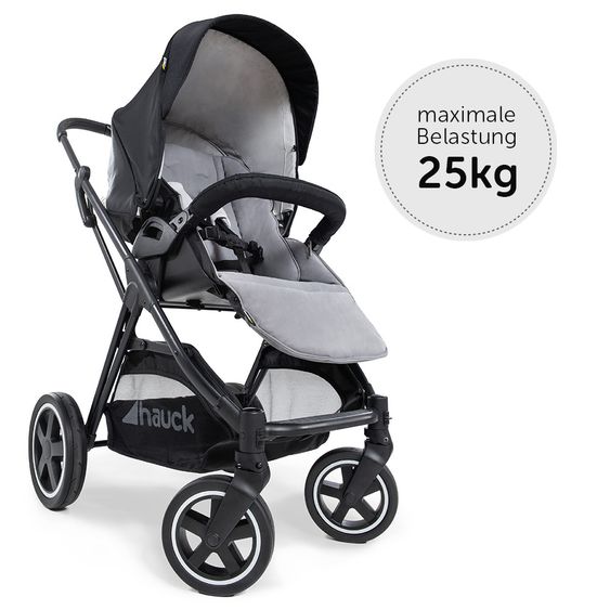 Hauck Buggy & Sportwagen Mars (bis 25 kg belastbar) - Caviar Stone