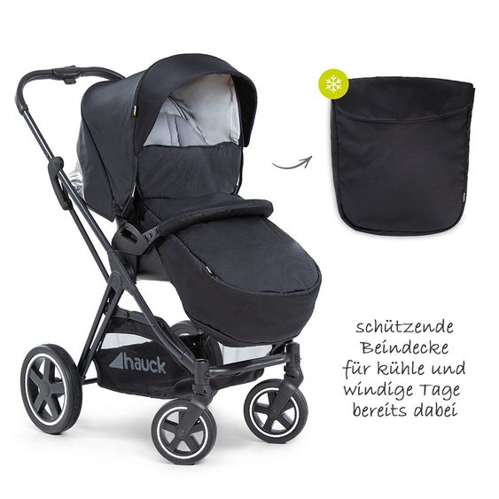 Hauck Buggy & Sportwagen Mars (bis 25 kg belastbar) - Caviar Stone