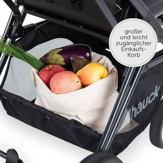 Hauck Buggy & Sportwagen Mars (bis 25 kg belastbar) - Caviar Stone
