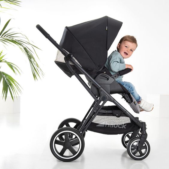 Hauck Buggy & Sportwagen Mars (bis 25 kg belastbar) - Caviar Stone