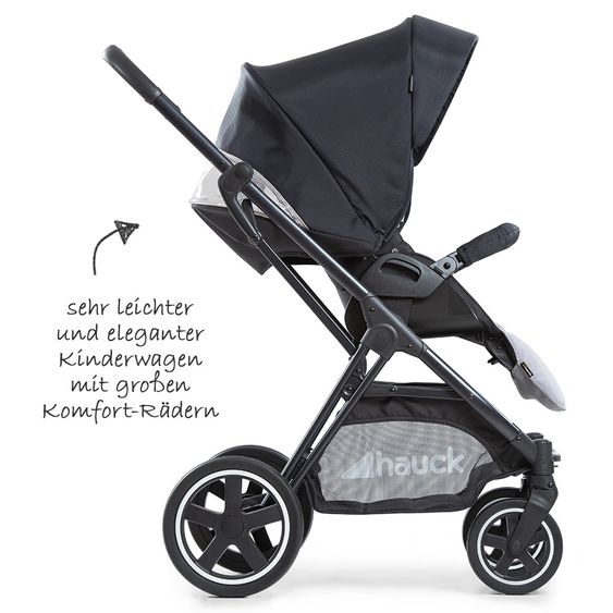 Hauck Buggy & Sportwagen Mars (bis 25 kg belastbar) - Caviar Stone