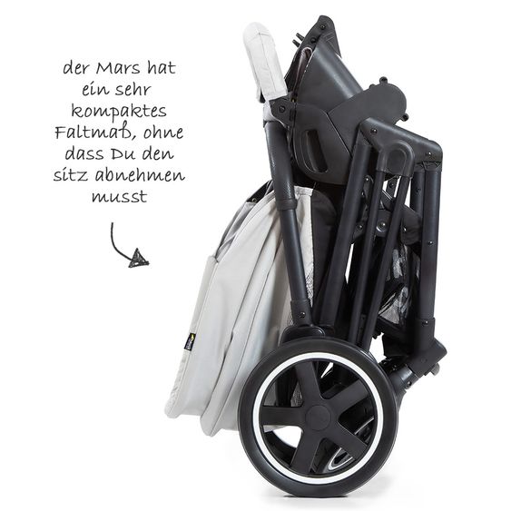 Hauck Buggy & Sportwagen Mars (bis 25 kg belastbar) - Lunar Stone