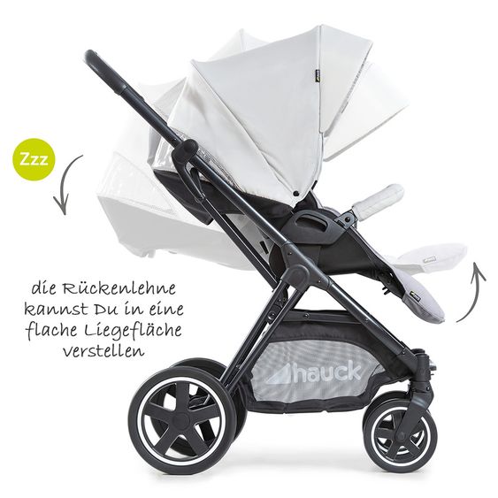 Hauck Buggy & Sportwagen Mars (bis 25 kg belastbar) - Lunar Stone
