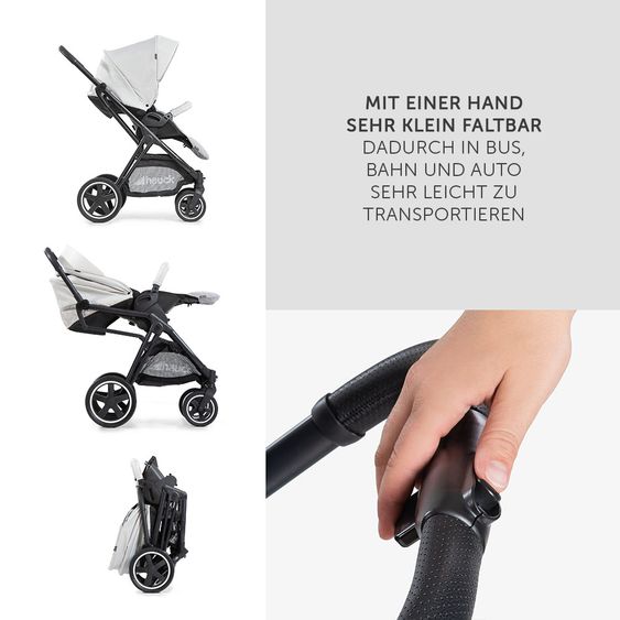 Hauck Buggy & Sportwagen Mars (bis 25 kg belastbar) - Lunar Stone