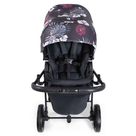 Hauck Mars passeggino e carrozzina (carico massimo 25 kg) - Wild Blooms Nero