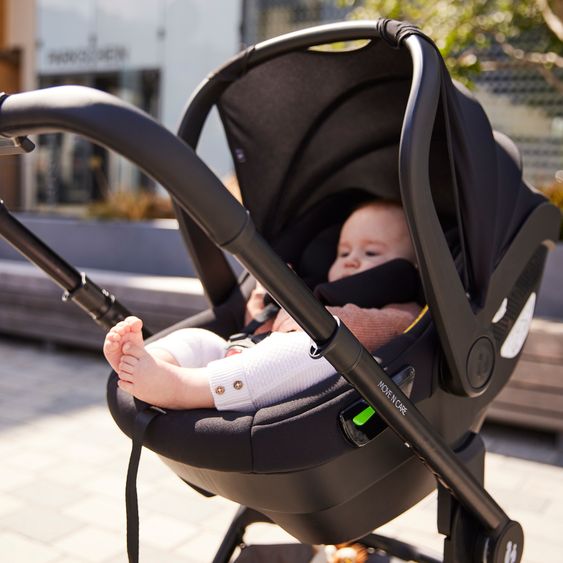 Hauck Buggy & Sportwagen Move N Care inkl. Adapter für Babyschale - Dark Grey
