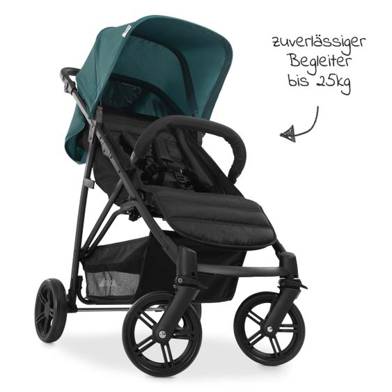 Hauck Buggy & Sportwagen Rapid 4 (bis 25 kg) - Petrol