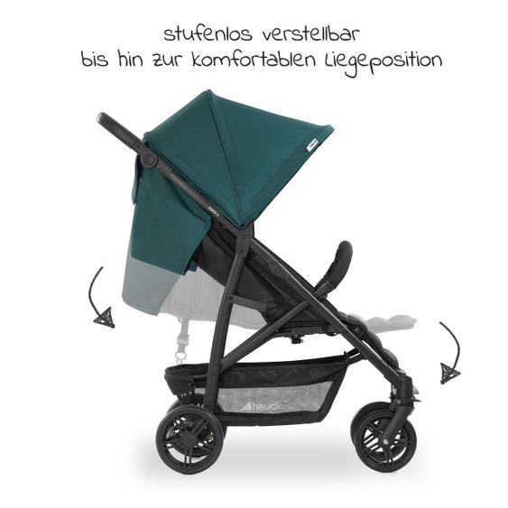 Hauck Buggy & Sportwagen Rapid 4 (bis 25 kg) - Petrol