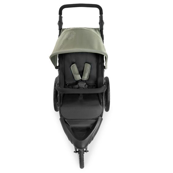 Hauck Buggy & Pushchair Runner with large air tyres incl. comfort seat pad - Disney Mickey Mouse - Olive