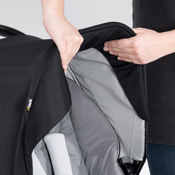 Hauck Buggy & Sportwagen Saturn R (bis 25 kg belastbar) - Caviar Stone