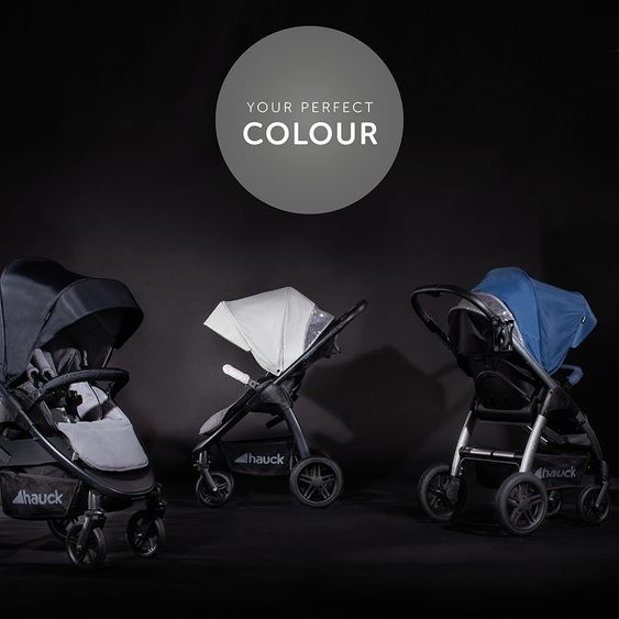 Hauck Buggy & Sportwagen Saturn R (bis 25 kg belastbar) - Caviar Stone