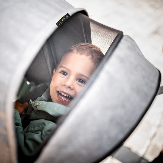 Hauck Buggy & Sportwagen Vision X inkl. XXL Zubehörpaket - Melange Grey