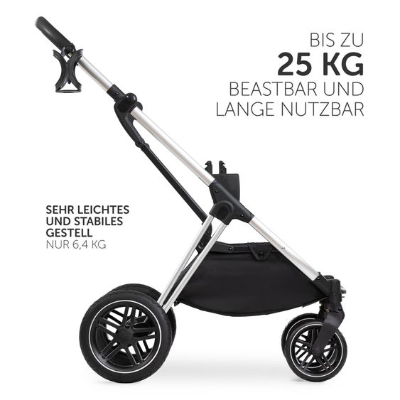 Hauck Buggy & Sportwagen Vision X inkl. XXL Zubehörpaket - Melange Rose